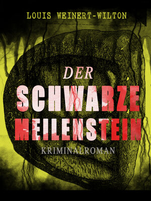 cover image of Der schwarze Meilenstein (Kriminalroman)